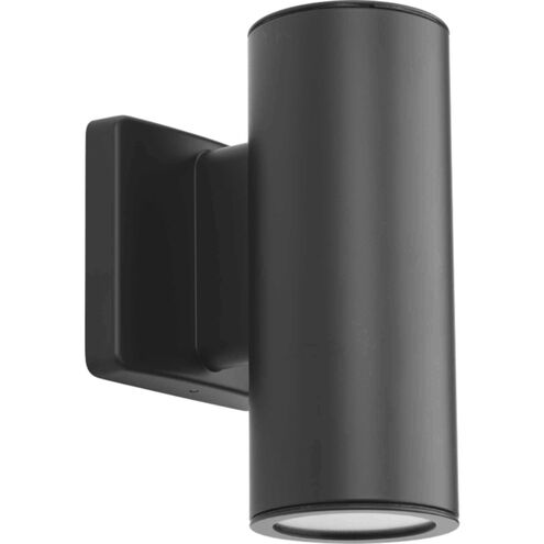 Cylinders Outdoor Wall Mount Up/Down Cylinder in Graphite, Progress LED