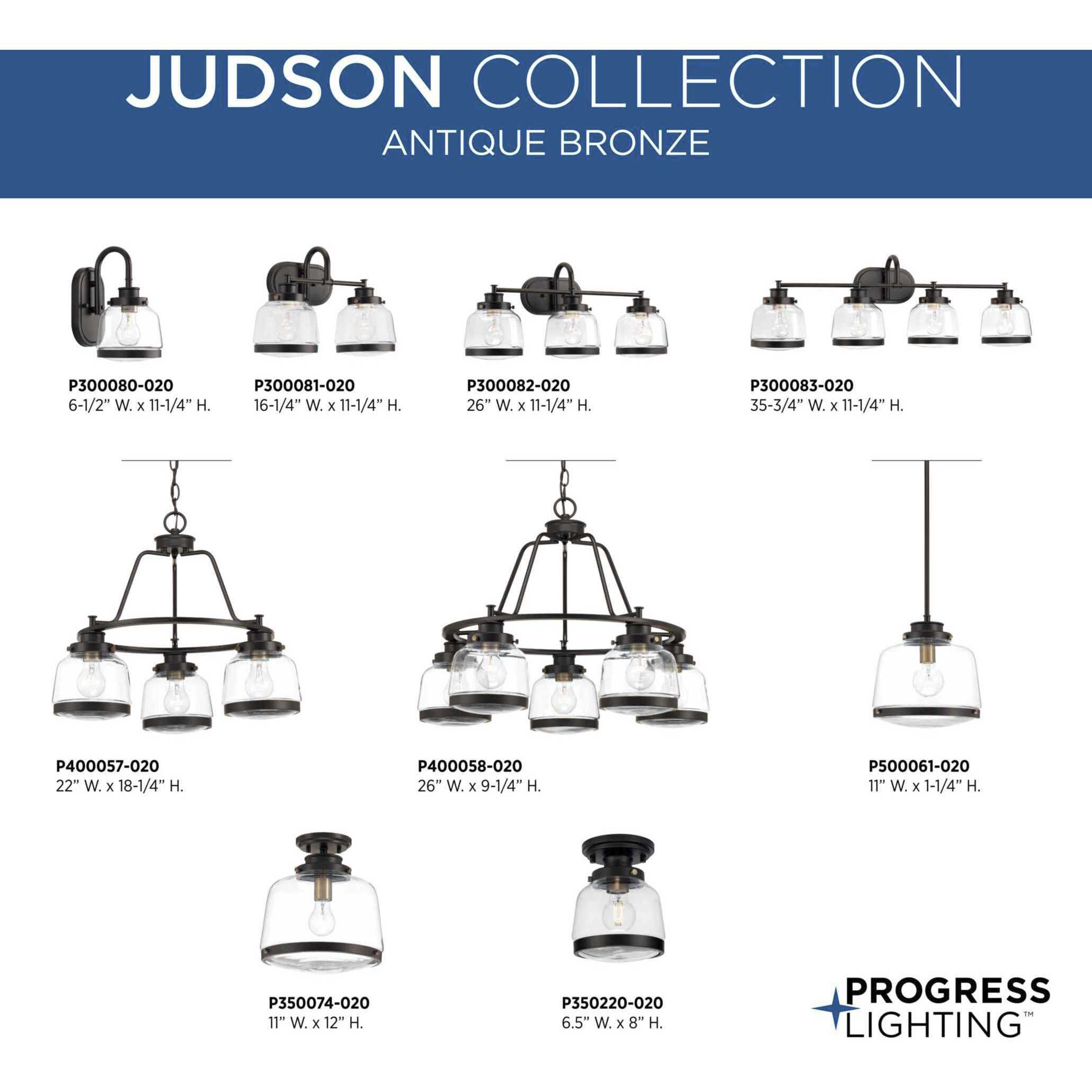 Judson 1 Light Antique Bronze Pendant Ceiling Light