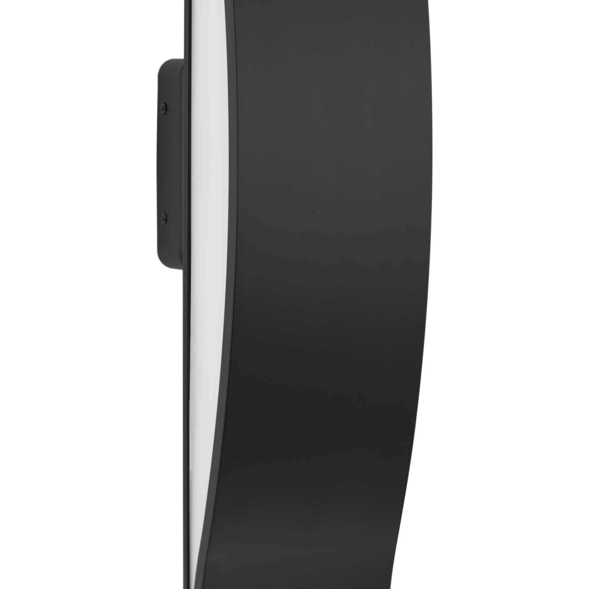 Curvity LED LED 24 inch Matte Black Linear Vanity Light Wall Light, Progress LED