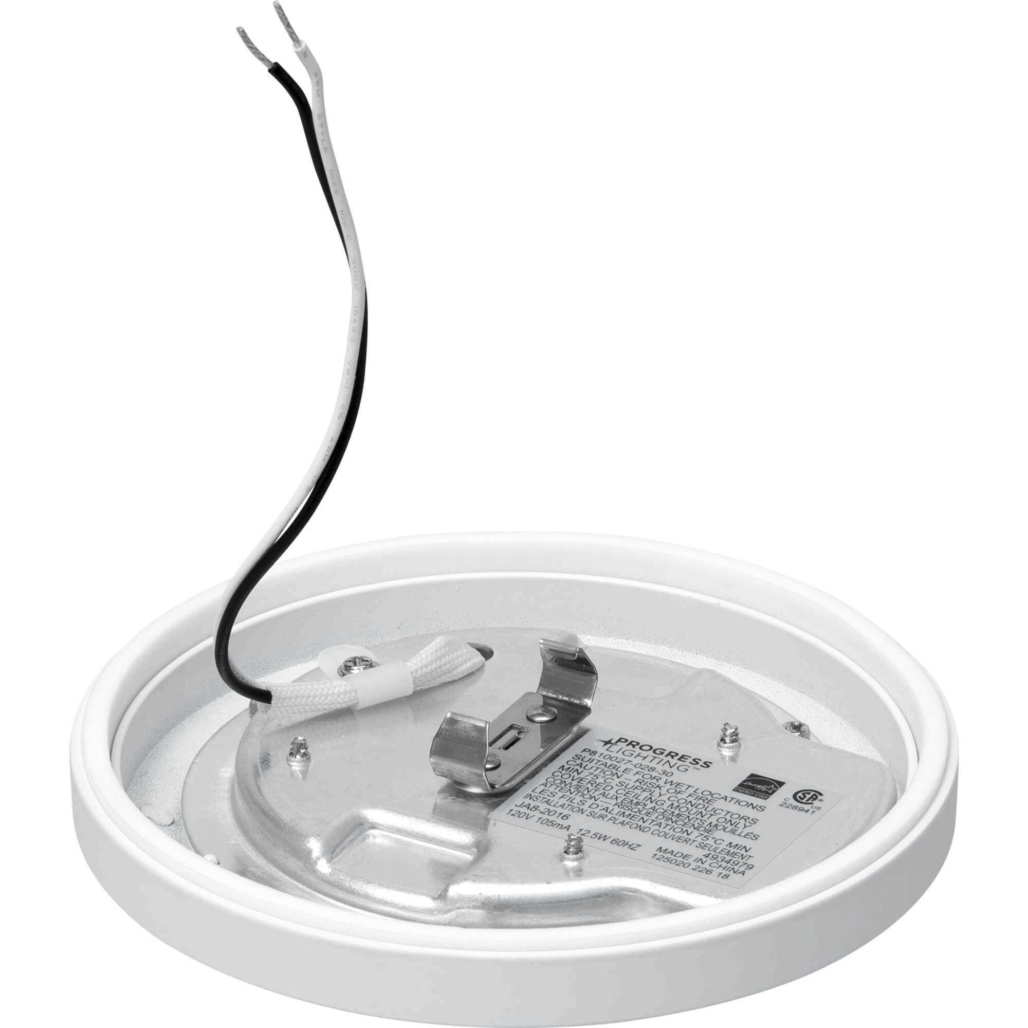 Progress P810027-028-30 Emblem LED 5.5 inch Satin White