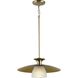 Trimble 1 Light 18 inch Brushed Bronze Pendant Ceiling Light, Design Series