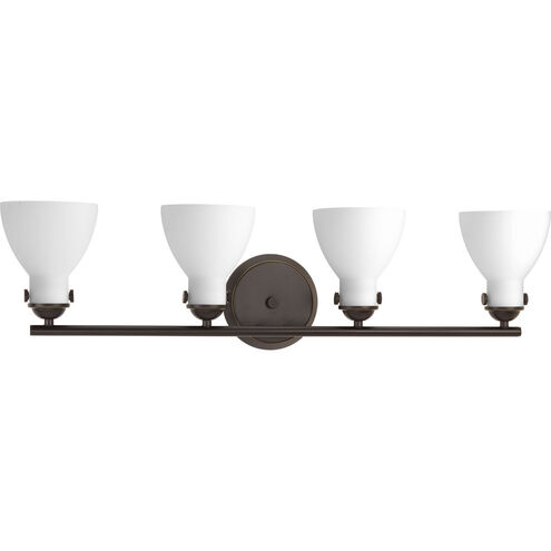Fuller 4 Light 33.25 inch Antique Bronze Bath Vanity Wall Light