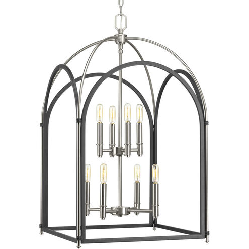 Westfall 8 Light 20 inch Graphite Foyer Pendant Ceiling Light, Large, Design Series