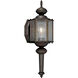 Roman Bronze 1 Light 18 inch Roman Bronze Outdoor Wall Lantern