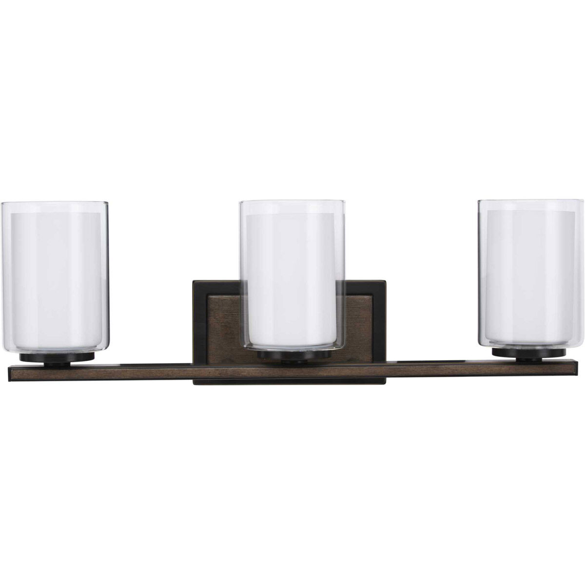 Mast 3 Light 24 inch Antique Bronze Bath Vanity Wall Light