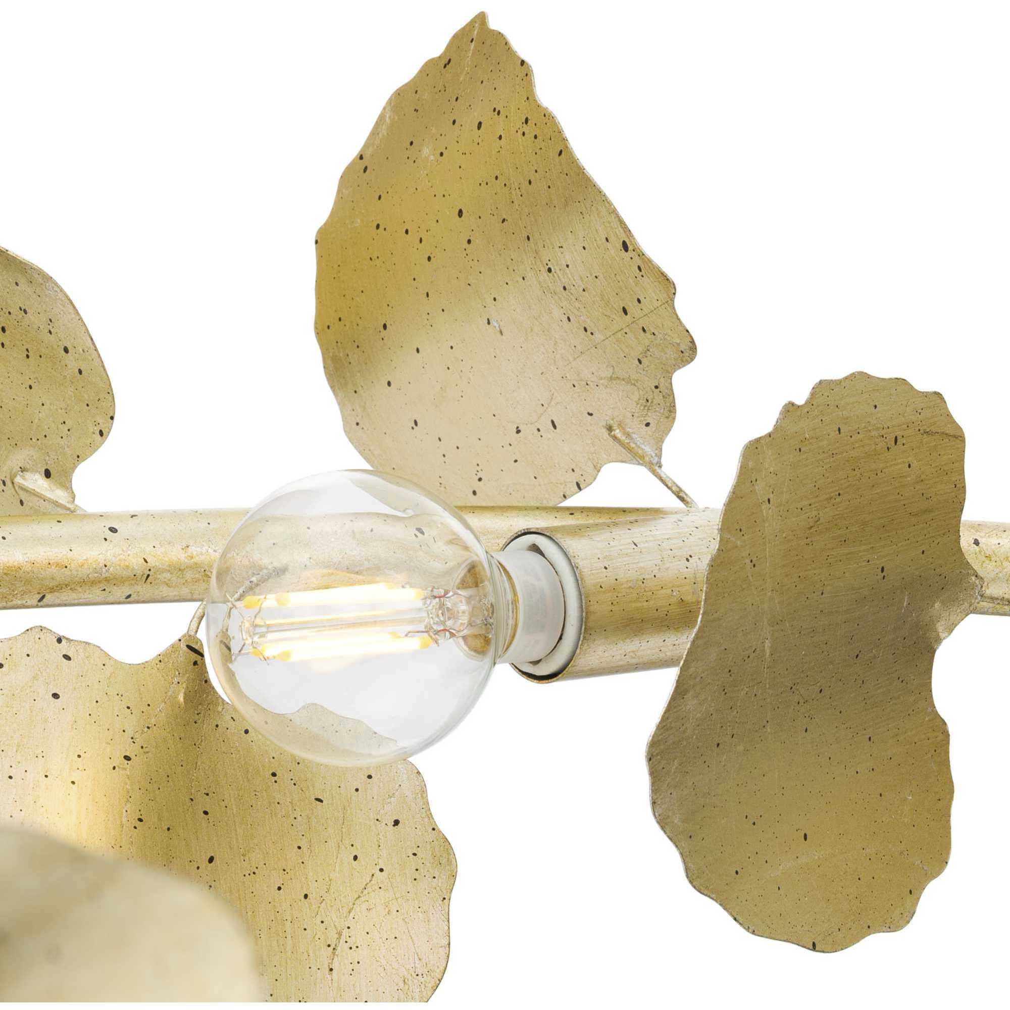 Laurel 6 Light 28 inch Gilded Silver Chandelier Ceiling Light, Design Series