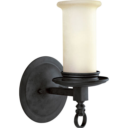 Santiago 1 Light 6 inch Forged Black Bath Vanity Wall Light