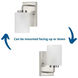 Merry 1 Light 4 inch Brushed Nickel Bath Vanity Wall Light