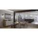 Singleton 1 Light 7.62 inch Matte Black Semi-Flush Mount Ceiling Light