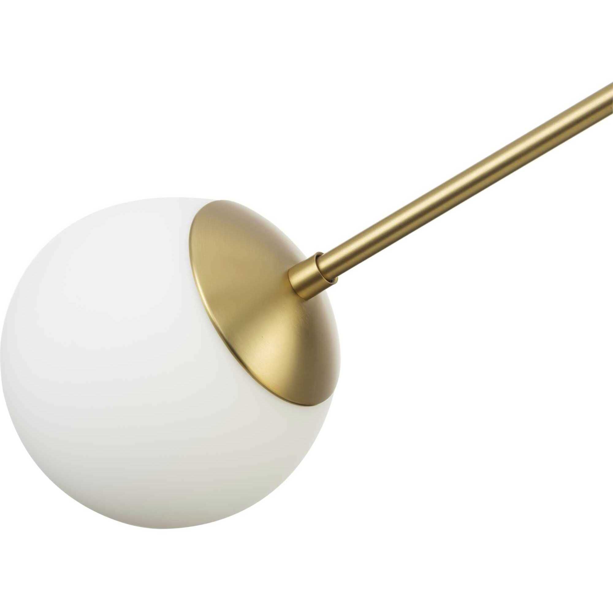 Haas 6 Light 50 inch Brushed Bronze Chandelier Ceiling Light, Design Series