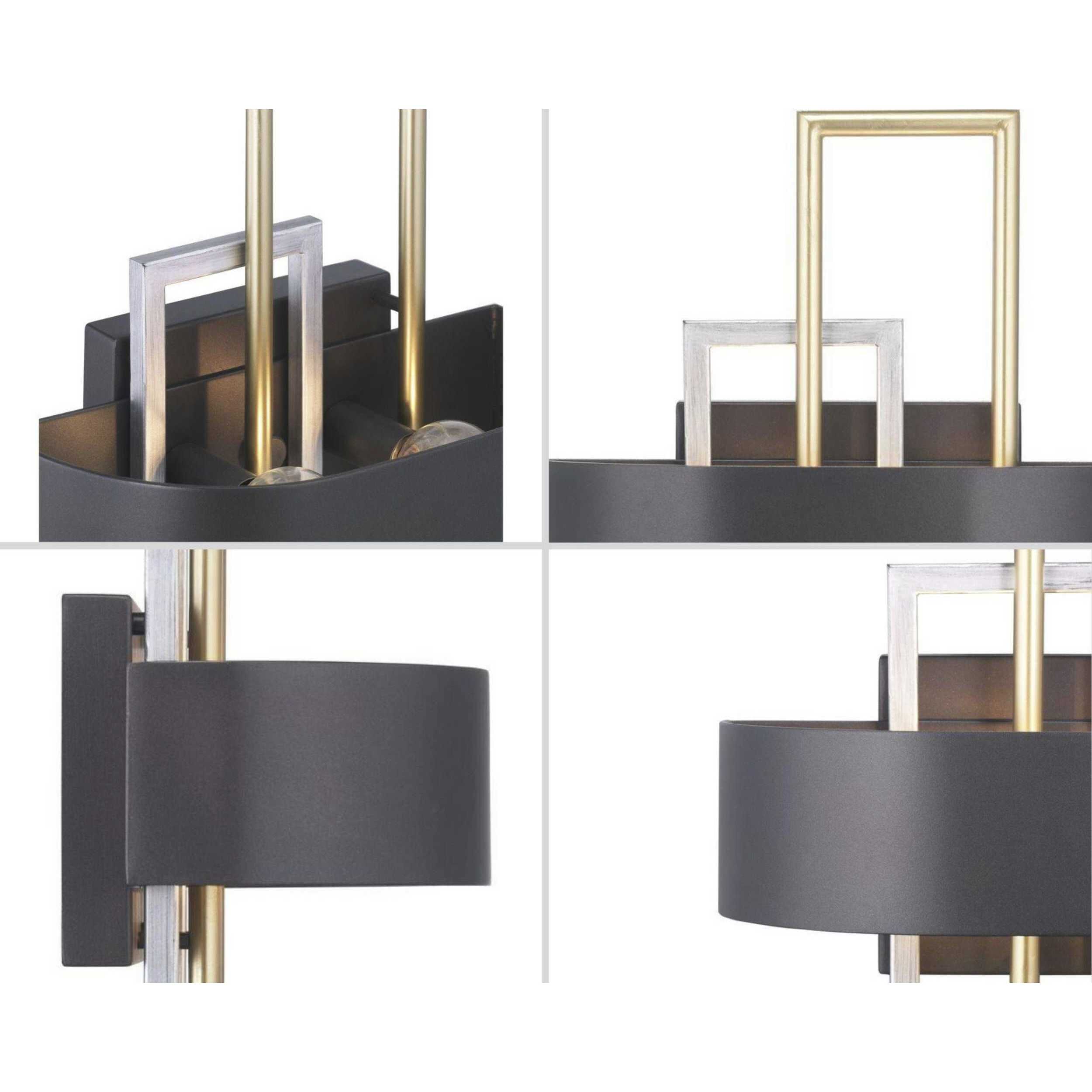 Adagio 2 Light 11 inch Matte Black Wall Sconce Wall Light, Design Series