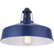 Cedar Springs 1 Light 11 inch Navy Outdoor Wall Lantern, Extra Large