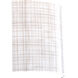 Arch White 7 inch Linen Shade