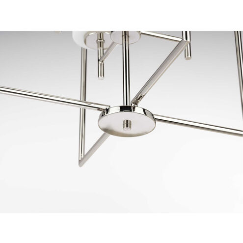 Replay 4 Light 18 inch Polished Nickel Pendant Ceiling Light