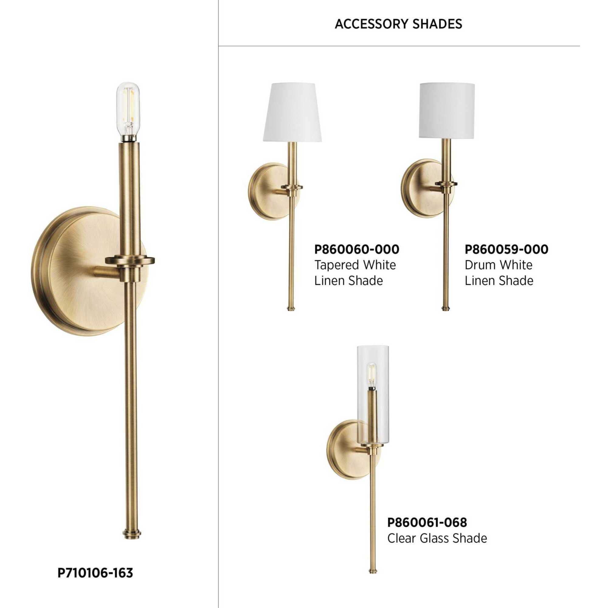 Elara 1 Light 4 inch Vintage Brass Wall Bracket Wall Light