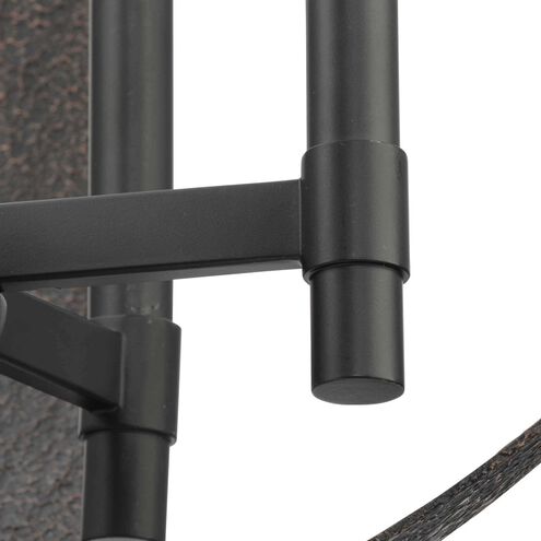 Allegheny 5 Light 22 inch Matte Black Chandelier Ceiling Light, Design Series