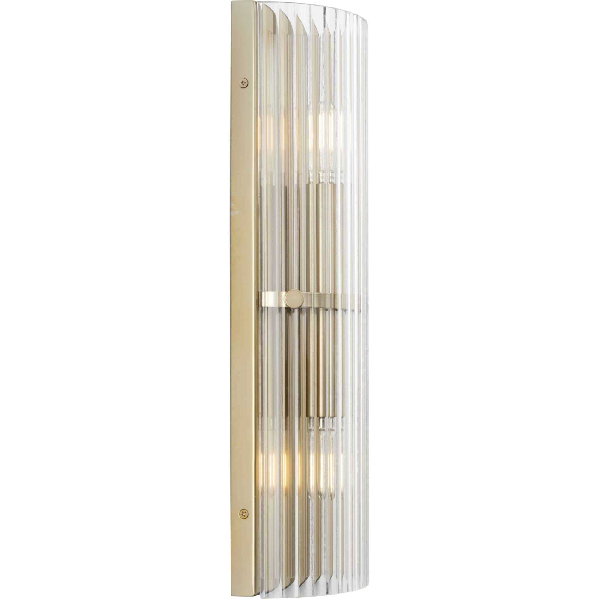 Seville 2 Light 3 inch Soft Gold ADA Wall Sconce Wall Light, Design Series