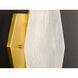 Rae 2 Light 5.5 inch Brushed Bronze ADA Wall Sconce Wall Light, Design Series