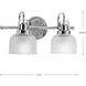 Archie 2 Light 17 inch Polished Chrome Bath Vanity Wall Light