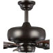 Edgefield 52 inch Architectural Bronze with Classic Walnut/Medium Cherry Blades Ceiling Fan