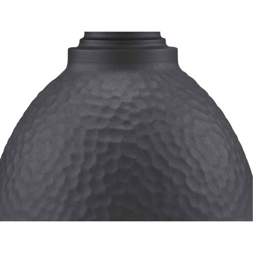 Englewood 1 Light 10 inch Textured Black Outdoor Wall Lantern, Small