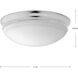 LED Flush Mount LED 11 inch Polished Chrome Flush Mount Ceiling Light, Progress LED