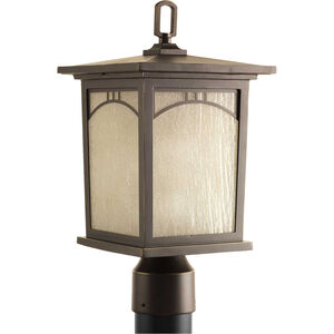 Residence 1 Light 16 inch Antique Bronze Outdoor Post Lantern
