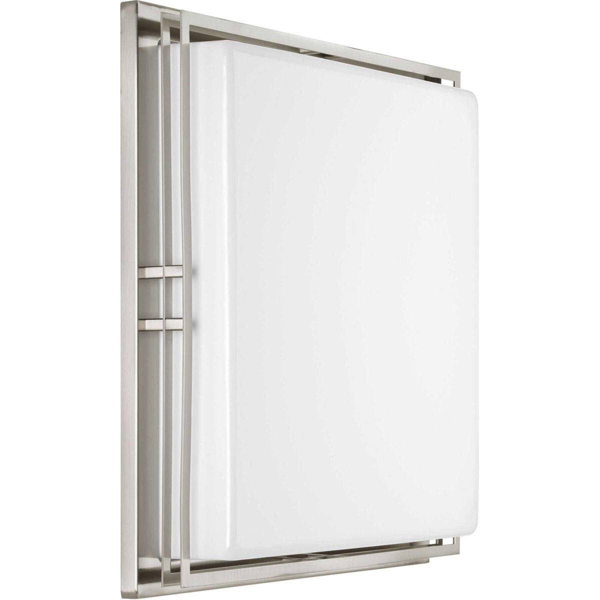 Helm LED LED 18 inch Brushed Nickel Flush Mount Ceiling Light, Progress LED