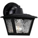 Polycarbonate Outdoor 1 Light 8 inch Black Outdoor Wall Lantern