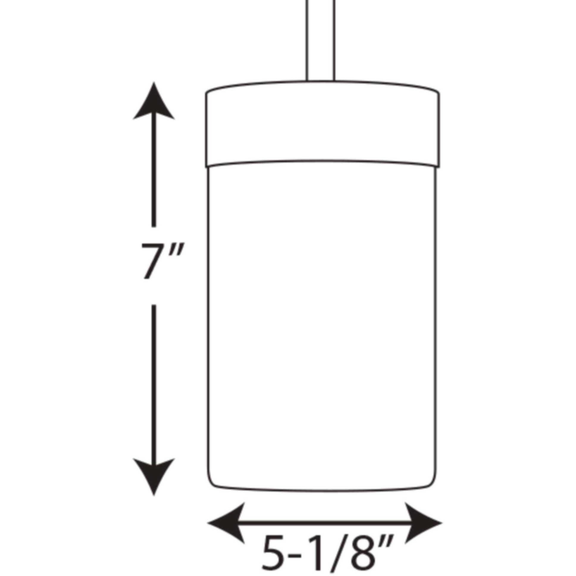 Elevate 1 Light 5 inch Polished Chrome Mini-Pendant Ceiling Light, Design Series