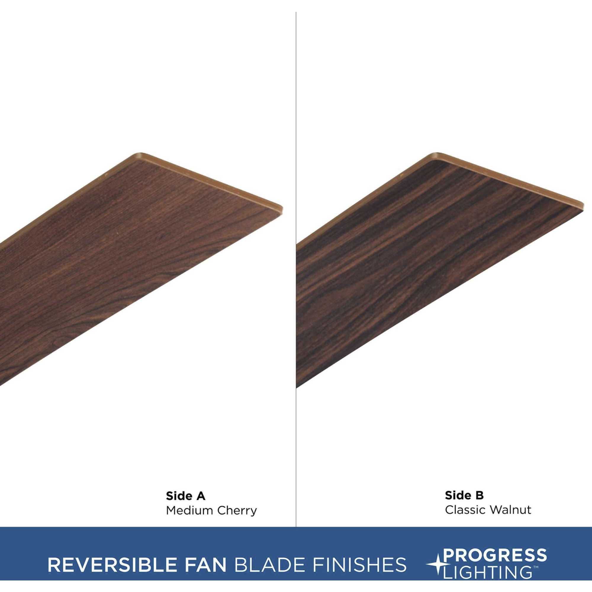 North Park 52 inch Antique Bronze with Medium Cherry/Classic Walnut Blades Ceiling Fan