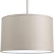 Markor Harvest Linen 16 inch Drum Shade, for use with Markor Pendant Kit