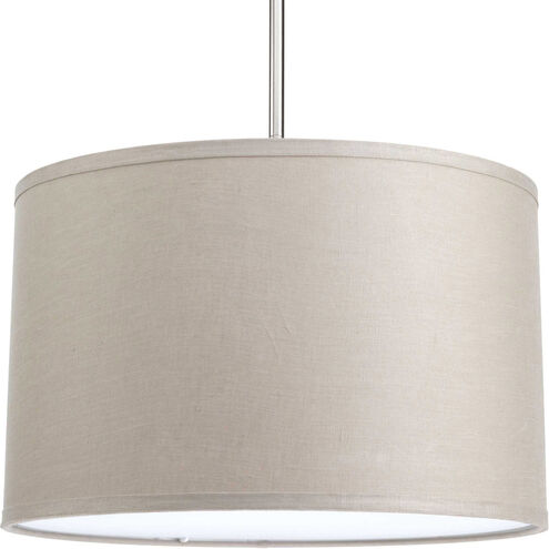 Markor Harvest Linen 16 inch Drum Shade, for use with Markor Pendant Kit