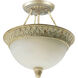 Savannah 2 Light 13 inch Seabrook Close-to-Ceiling Ceiling Light