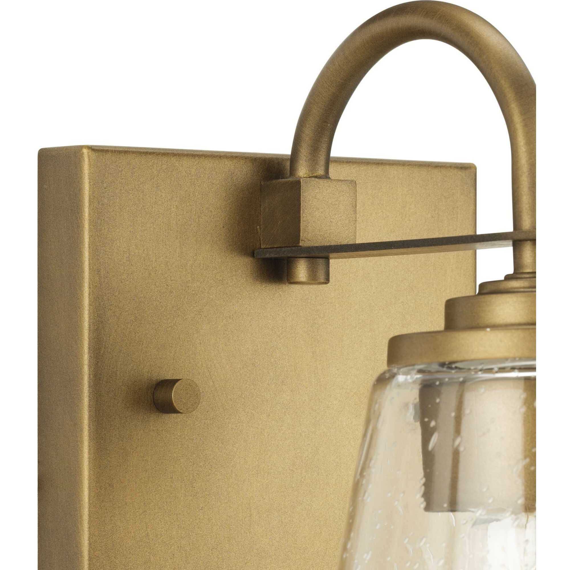 Martenne 1 Light 4.62 inch Aged Bronze Bathroom Vanity Light Wall Light