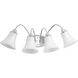 Tally 4 Light 28.88 inch Polished Chrome Bath Vanity Wall Light