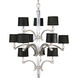 Roxbury 12 Light 33 inch Classic Silver Chandelier Ceiling Light