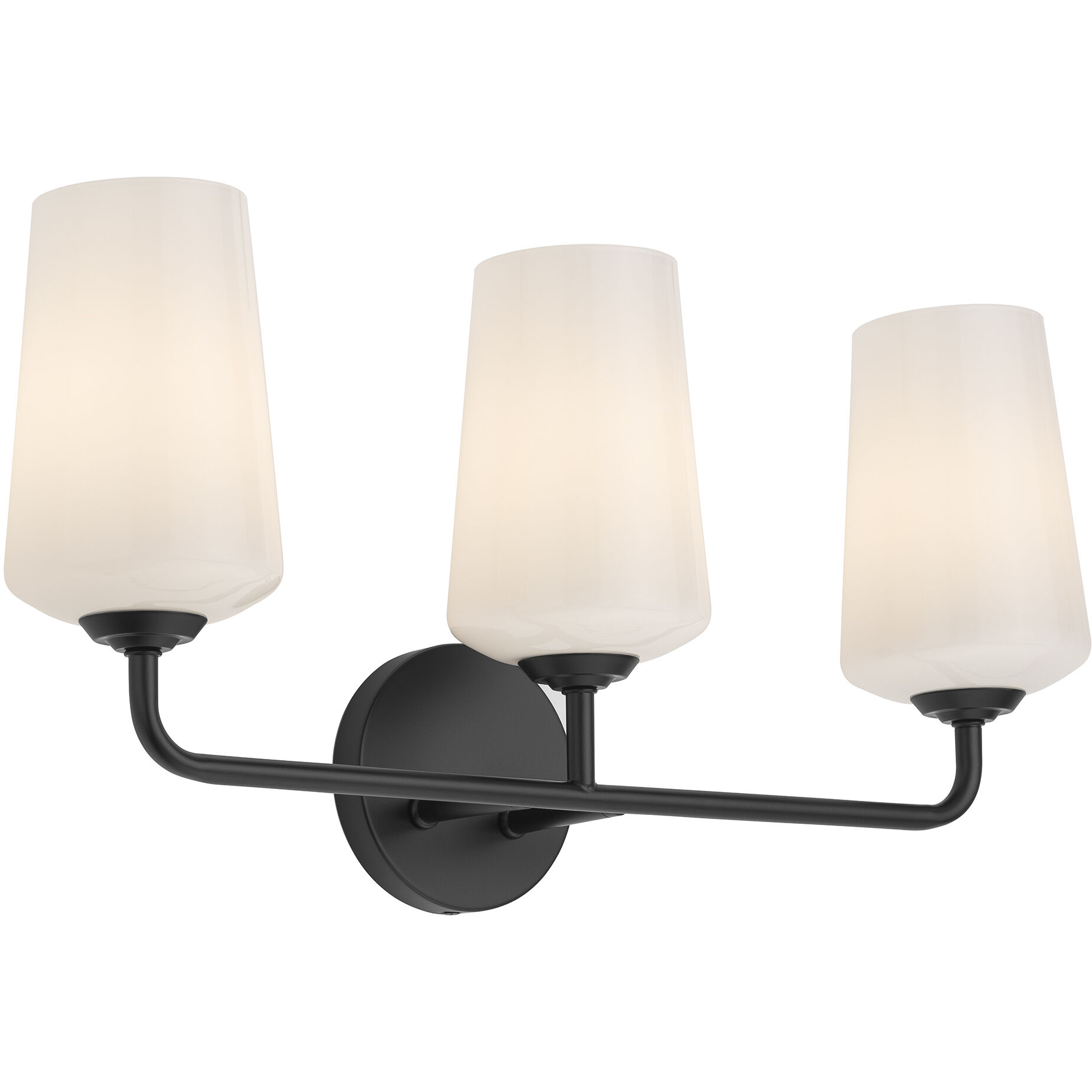Celino 3 Light 23.25 inch Black Vanity Light Wall Light