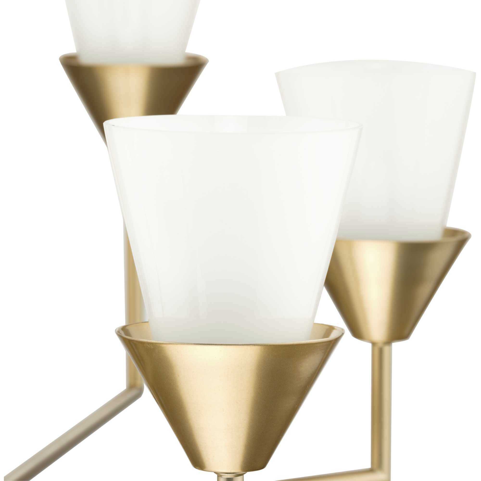 Progress P400373-205 Pinellas 8 Light 40 inch Soft Gold