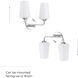Celino 2 Light 14 inch Polished Chrome Vanity Light Wall Light