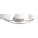 Calven 3 Light 25 inch Brushed Nickel Bath Vanity Wall Light