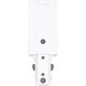 LED Track 120V White Live End Connector Ceiling Light