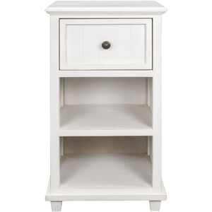 Egg Shell 30 X 13 inch Egg Shell Painted Side Table