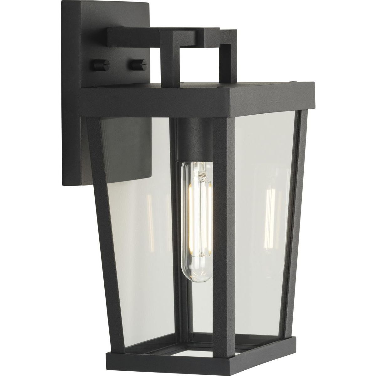 Tryon 1 Light 12.62 inch Black Outdoor Wall Lantern