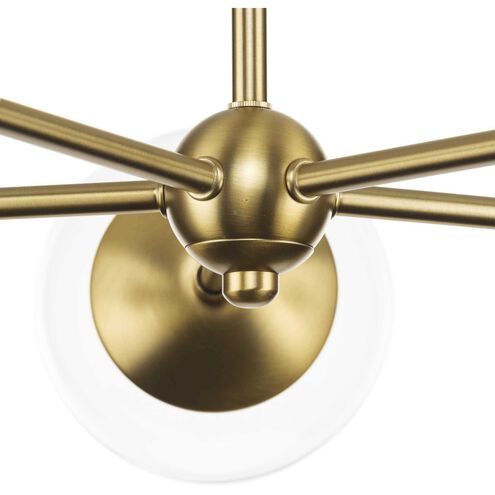 Atwell 5 Light 28 inch Brushed Bronze Chandelier Ceiling Light