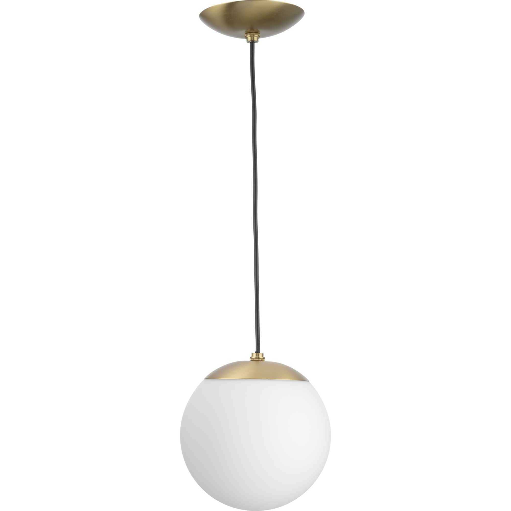 Atwell 1 Light 8 inch Brushed Bronze Pendant Ceiling Light, Small