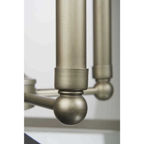 Point Dume™ Shearwater 4 Light 16 inch Aged Brass Foyer Pendant Ceiling Light, Jeffrey Alan Marks, Design Series