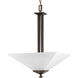 North Park 2 Light 16 inch Venetian Bronze Hall & Foyer Ceiling Light