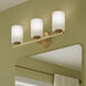 Replay 3 Light 22 inch Brushed Gold Bath & Vanity Light Wall Light