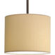 Markor Beige Silken Fabric Pendant System Shade